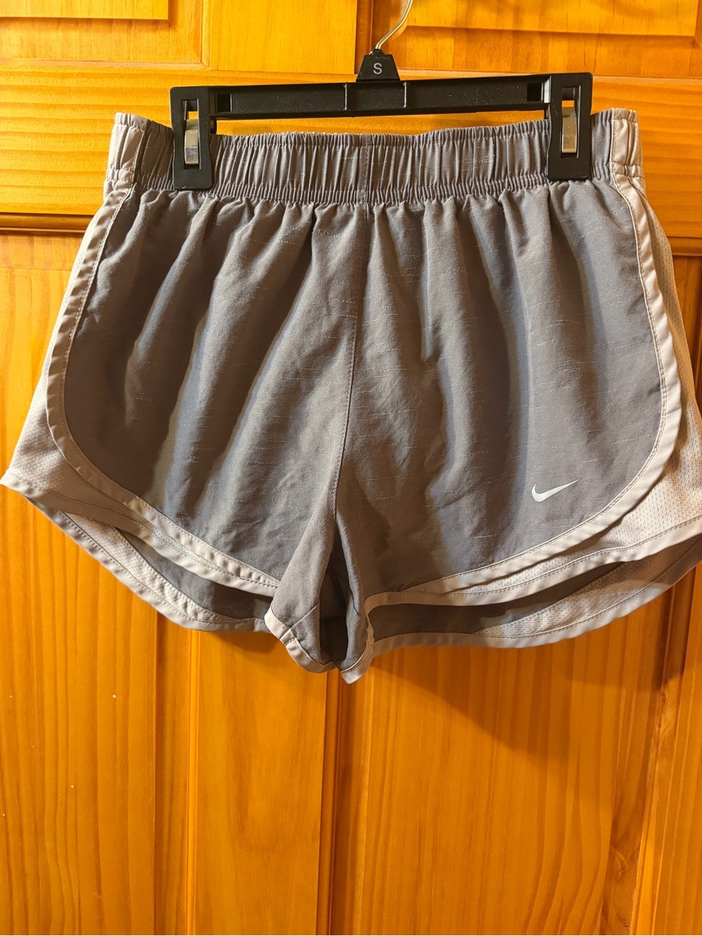 Nike Women's Gray Dri-FIT Running Shorts